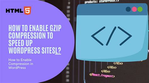 how to enable gzip compression